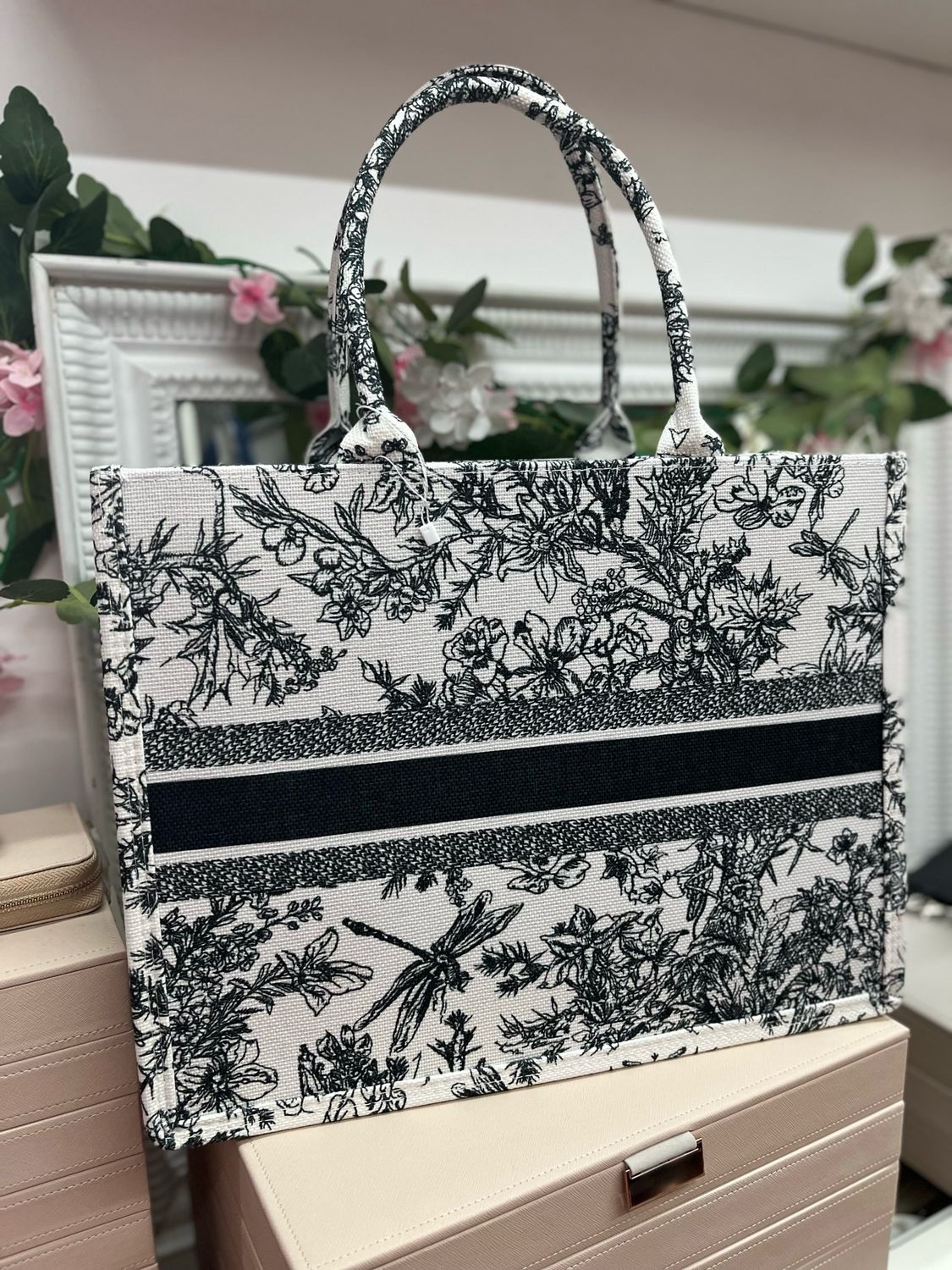 Borsa tote bag Giungla Nera