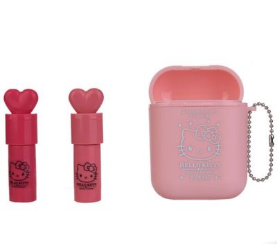 Set di 2 Lipstick “cuffiette” Hello Kitty