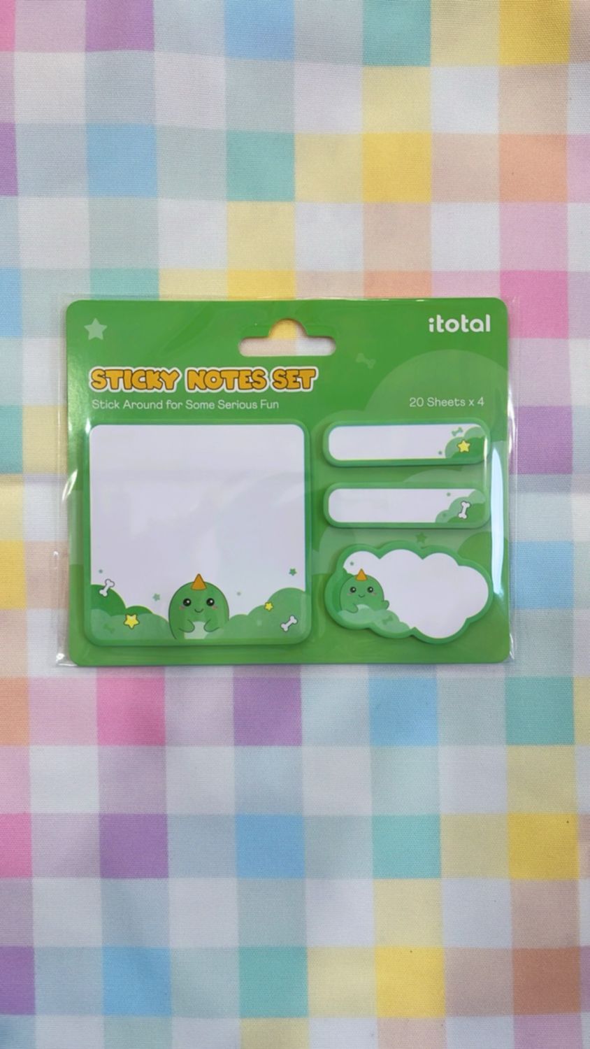 Sticky Note set dino