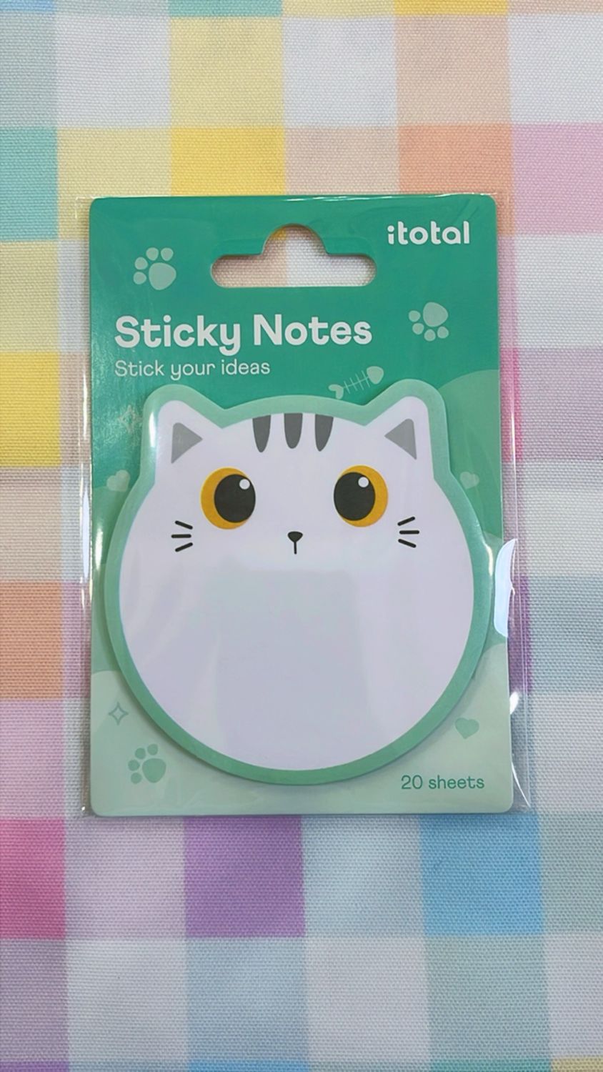 Sticky Notes gatto bianco
