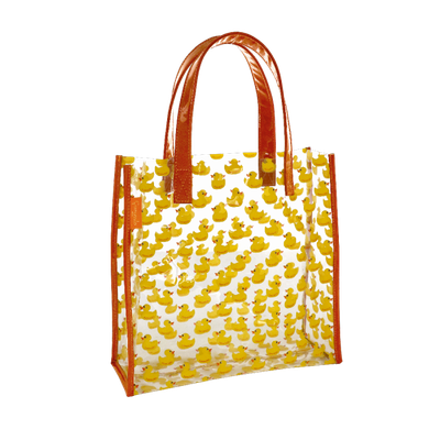Tote Bag qua qua giallo arancio Camomilla Milano