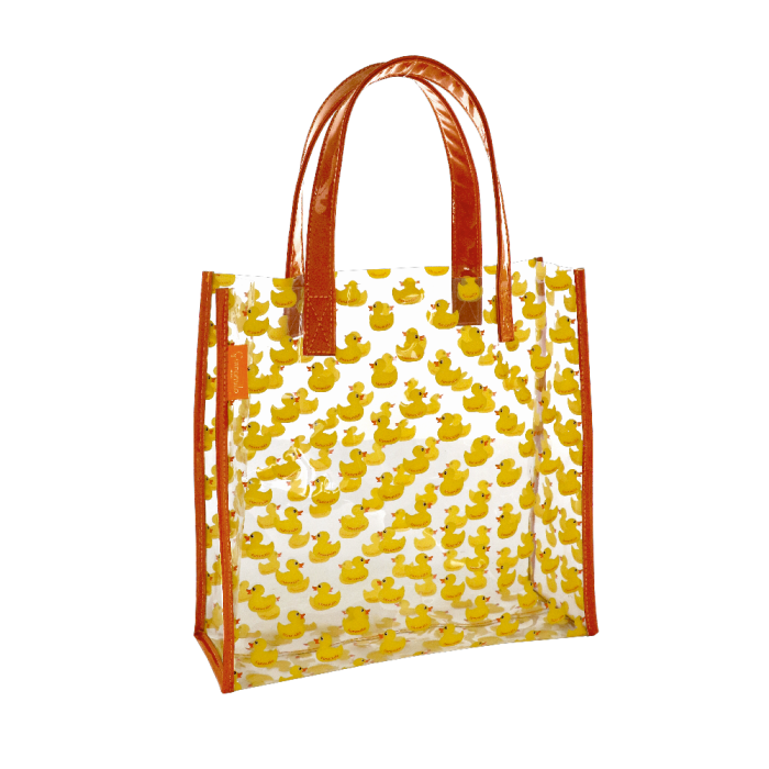 Tote Bag qua qua giallo arancio Camomilla Milano