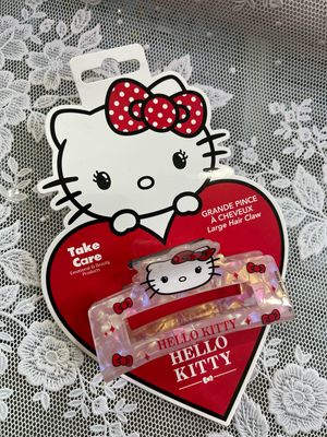 Clip grande Capelli Hello Kitty