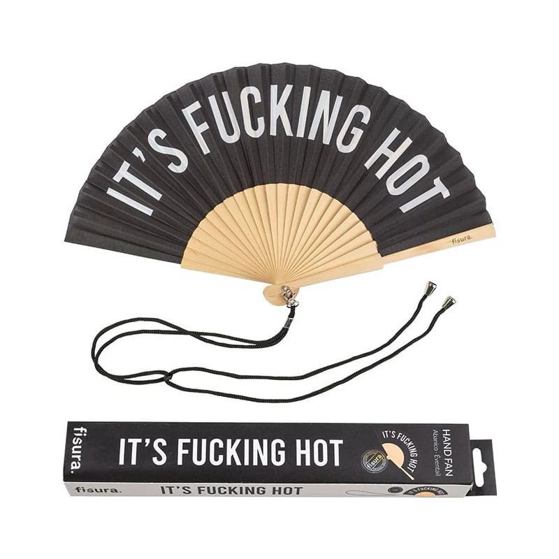 Ventaglio FISURA It&#39;s Fucking Hot nero