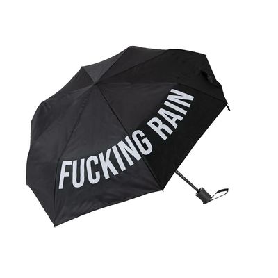 Ombrello FISURA Fucking Rain colore nero