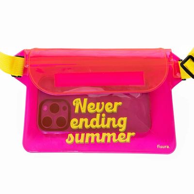 Marsupio impermeabile FISURA Never ending Summer Rosa