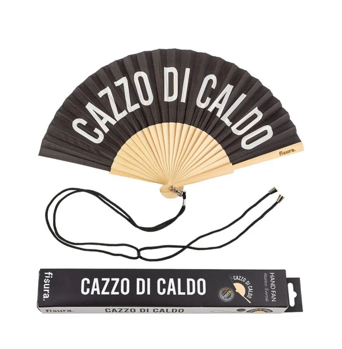 Ventaglio FISURA Cazzo di Caldo nero