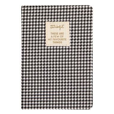 Quaderno A5 mr Wonderful  these are a few of my favourite things