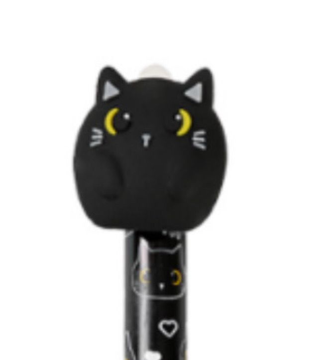 Penna Cancellabile gatto nero iTotal