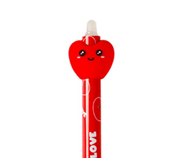 Penna Cancellabile cuore rosso 3D I-TOTAL