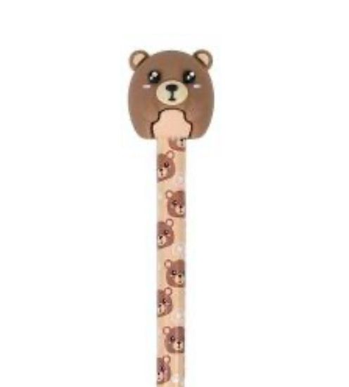 Matita orso in legno I-TOTAL con topper