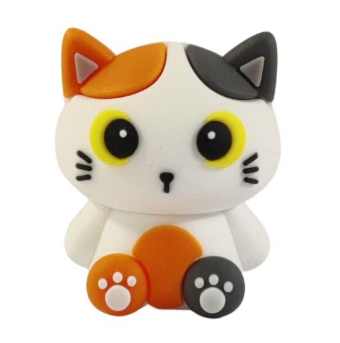 Gomma da cancellare gatto arancio bianco 3D I-TOTAL