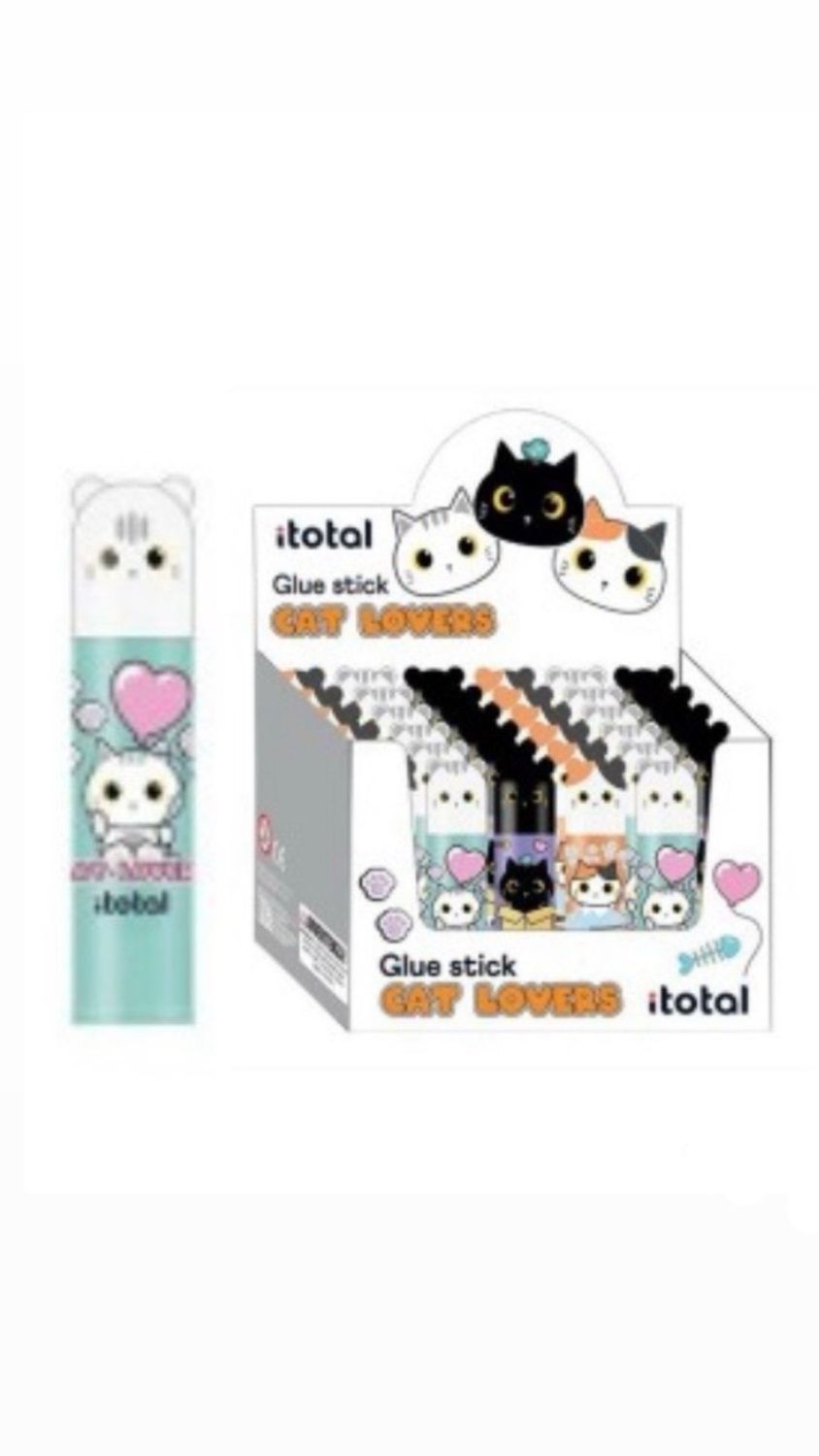 Colla stick gatto bianco Itotal
