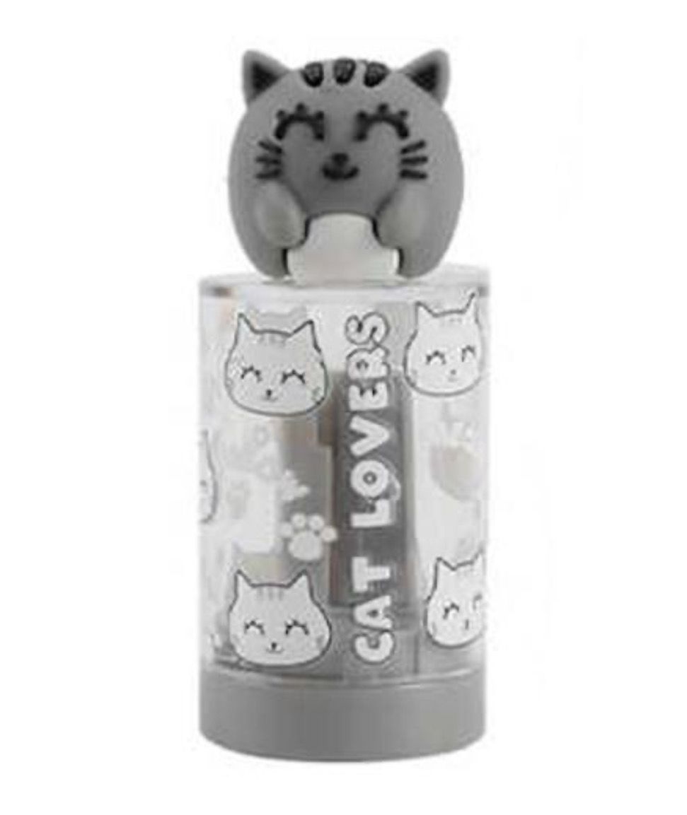 Temperino gatto grigio con serbatoio Itotal
