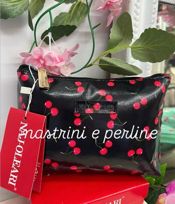 Necessaire Naj-Oleari cherry fondo nero