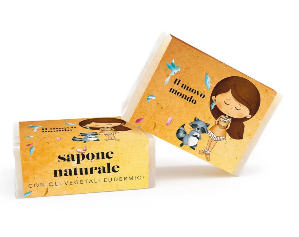 Sapone Naturale Il nuovo mondo Pocahontas
