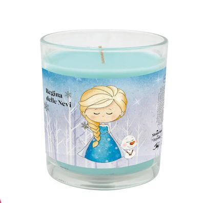 Candela Bicchiere Elsa Regina delle Nevi Frozen