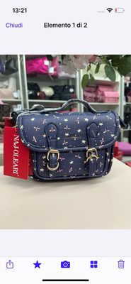 Cartella mini apine fondo blu Naj-Oleari cod. 61158
