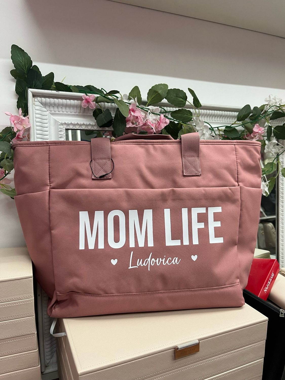 TOTE BAG rosa Linea Cool Family