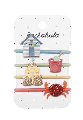 Set 4 elastichetti casetta cabina e spiaggia Rockahula