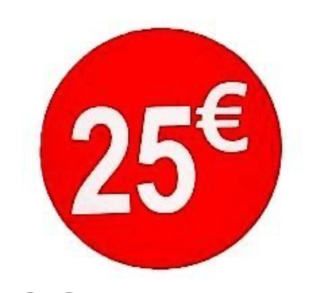 Prodotto da 25€