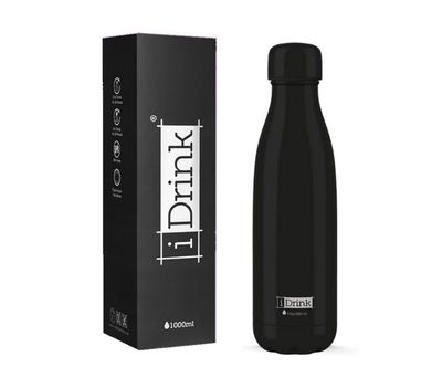 Bottiglia termica 1 litro nero