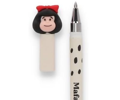 Penna cancellabile Mafalda bianca Mr Wonderful