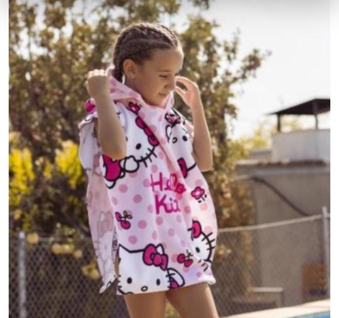 Poncho Hello Kitty