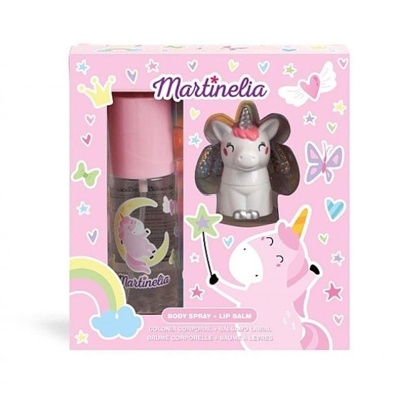 Set Martinelia body spray e lip balm rosa