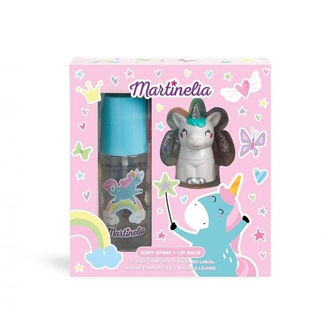 Set Martinelia body spray e lip balm celeste