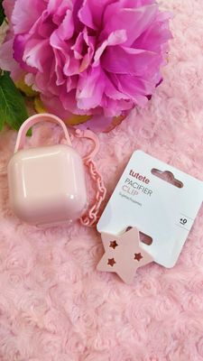 Set personalizzato rosa baby di scatolina e catenella con stella