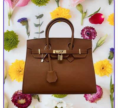 Borsa in ecopelle Miranda cuoio