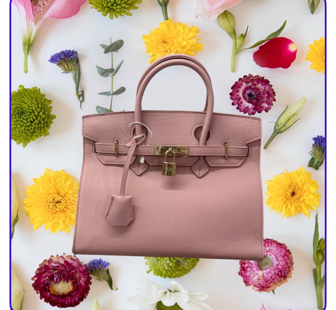 Borsa in ecopelle Miranda rosa