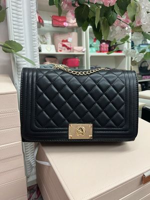 Borsa a tracolla Caroline nero