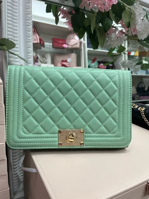 Borsa a tracolla Caroline verde
