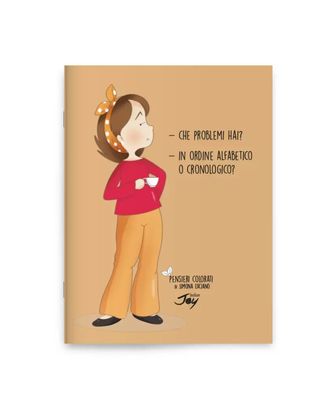 Quaderno notebook A6 che problemi hai? In ordine alfabetico o cronologico?