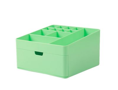Organiser con cassetto verde