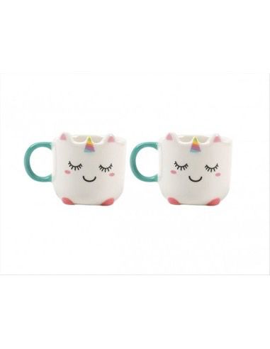 Set tazzine espresso unicorno