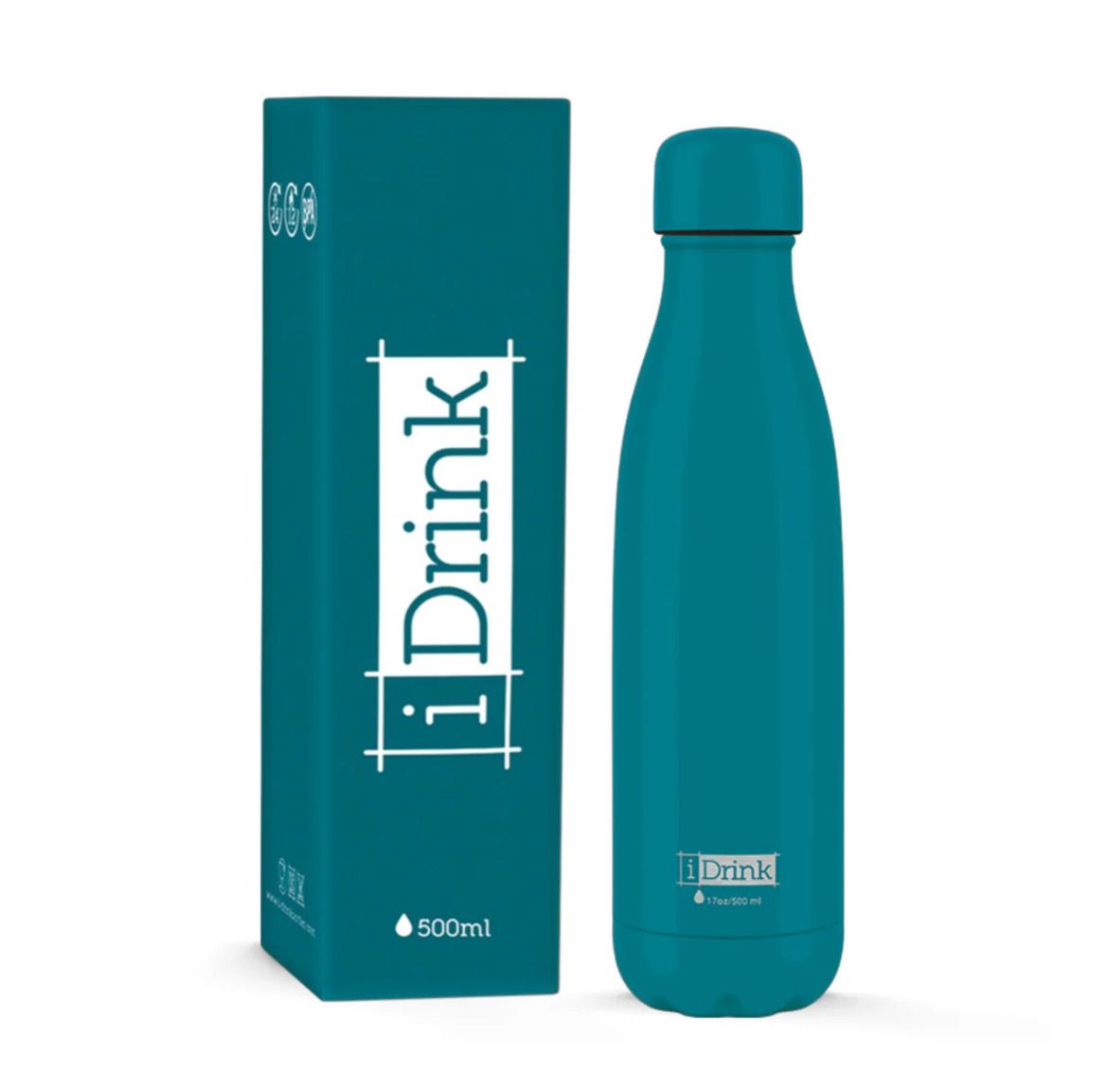 Bottiglia termica 500ml turchese