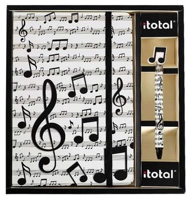 Set notebook+penna musica