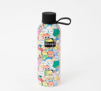 Bottiglia termica Mr Wonderful con personaggi wonder 500ml