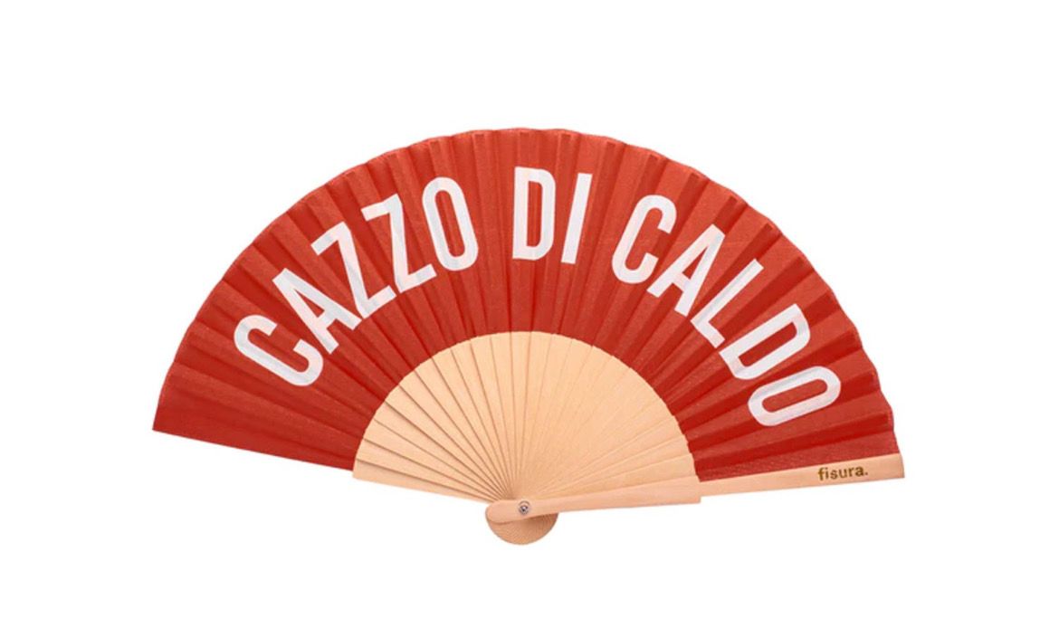 Ventaglio FISURA cazzo di caldo rosso