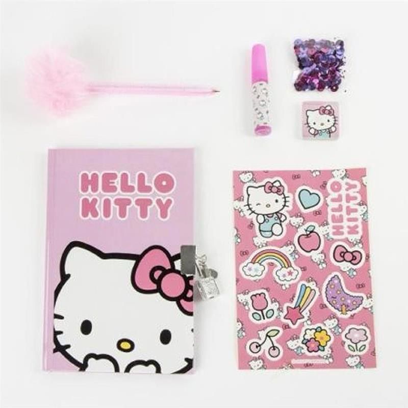 Diario segreto Hello Kitty e set cancelleria