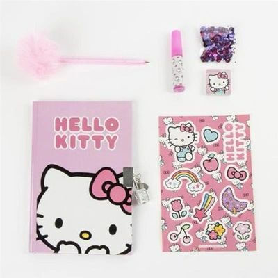 Diario segreto Hello Kitty e set cancelleria