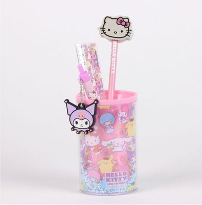 Set di cancelleria con portapenne Hello Kitty