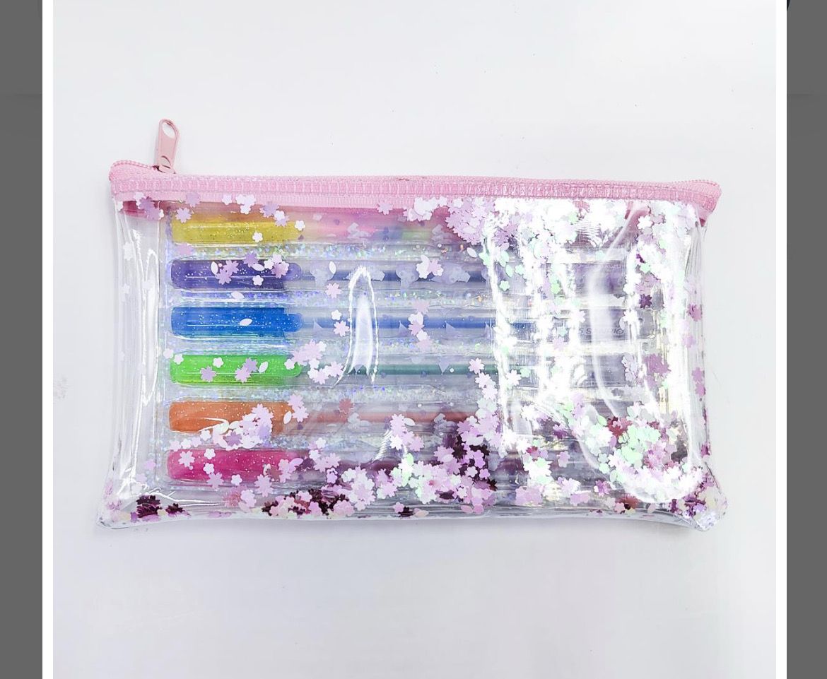 Astuccio 6 penne gel Hello Kitty