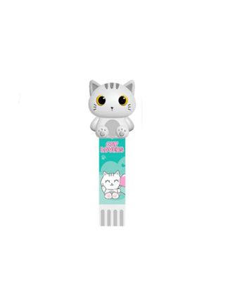 Stick colla 3d gatto bianco