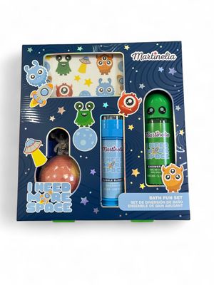 Set da bagno e divertimento tema spazio by Martinelia