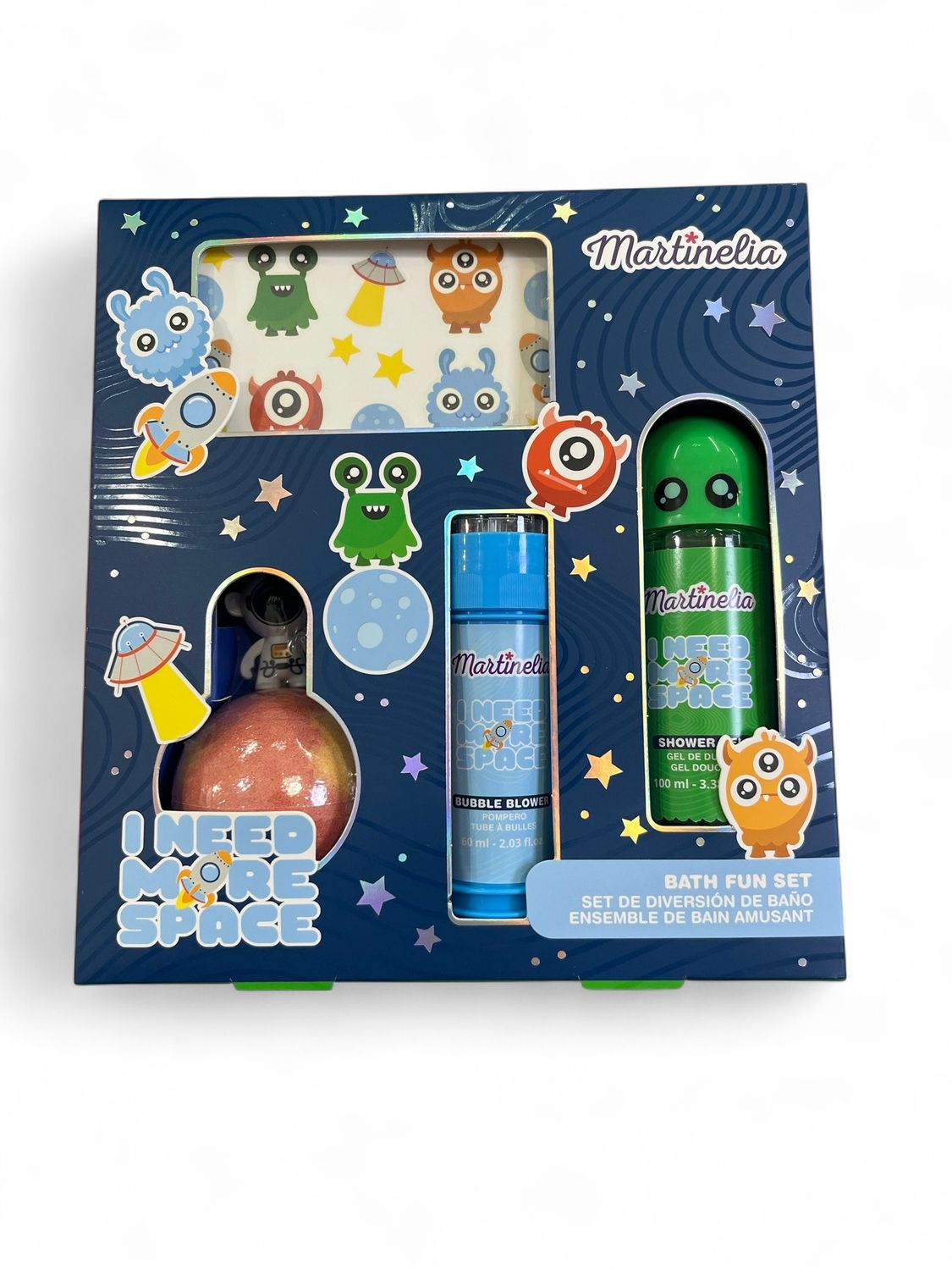 Set da bagno e divertimento tema spazio by Martinelia