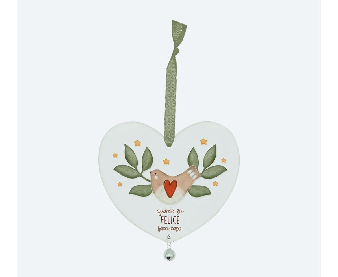 Cuore campanello - quando sei felice facci caso